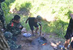 中国121军事冬令营让孩子变得更加坚强