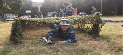 广州青少年军事冬令营锤炼孩子坚强品格！