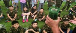 参加杭州中学生冬令营体验别样军事环境！
