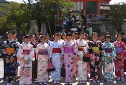 日本游学之和服体验及清水寺