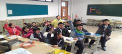 上海泡泡少儿英语的一个老师带几个学员