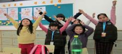 上海新东方看孩子们天真的笑脸
