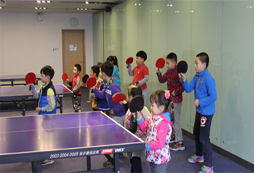 中小学生体育冬令营介绍打乒乓球的益处