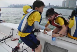 鑫航帆船冬令营培养孩子一项特殊技能