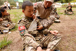 小学生适合参加云南征服者军事特训营吗？