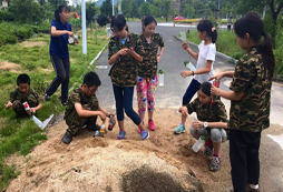 杭州军事冬令营让孩子学会感恩