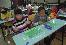 巨人冬令营手工制作课堂